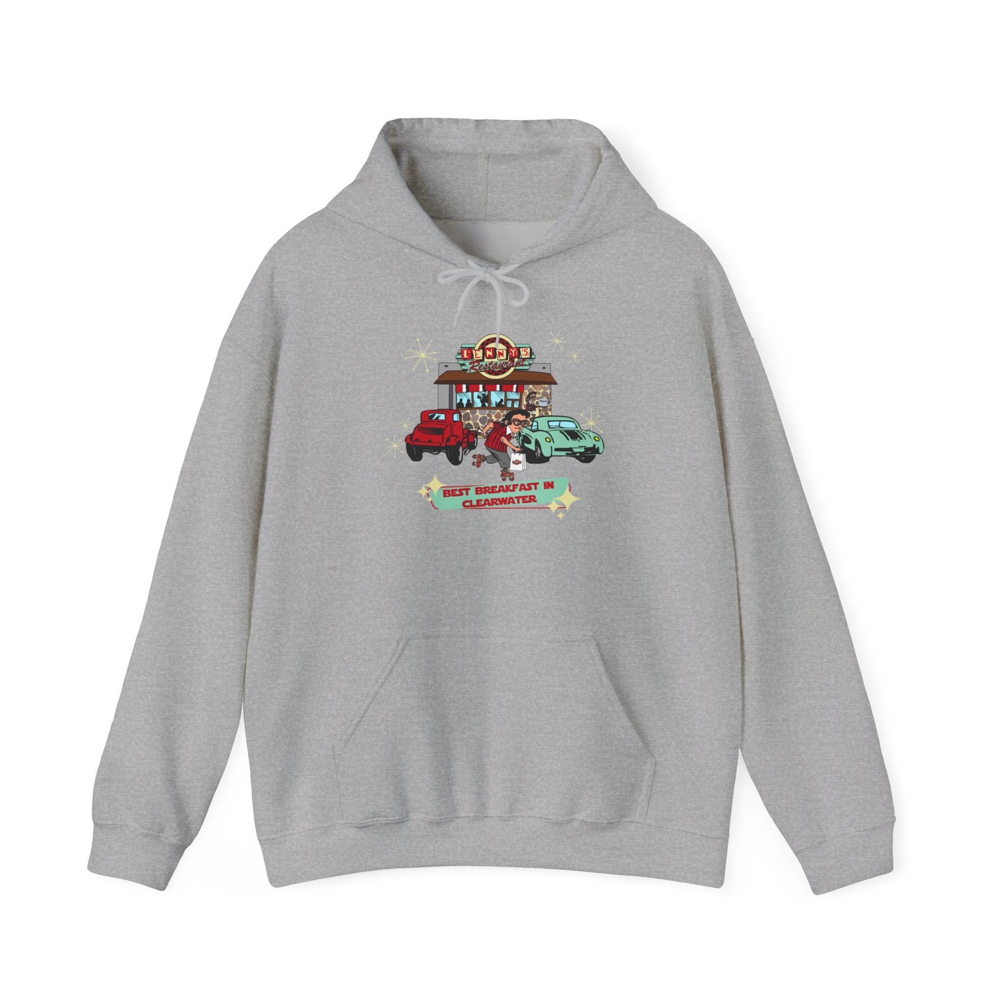 Lenny's Retro Dinner Unisex Hoodie