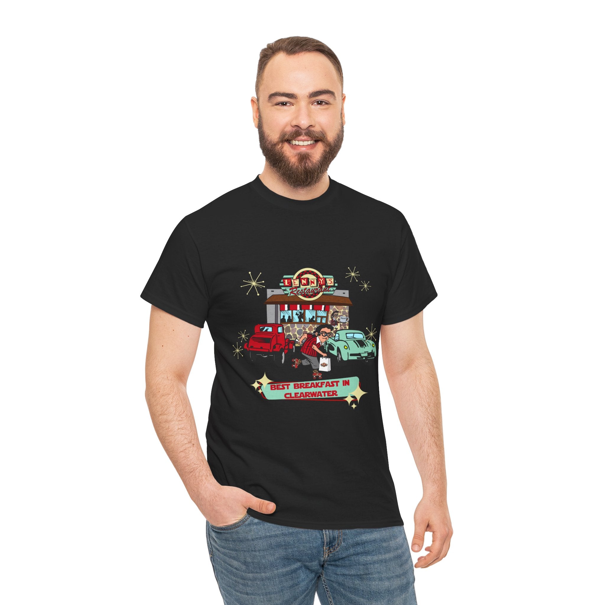 Lenny's Retro Dinner Unisex Tee