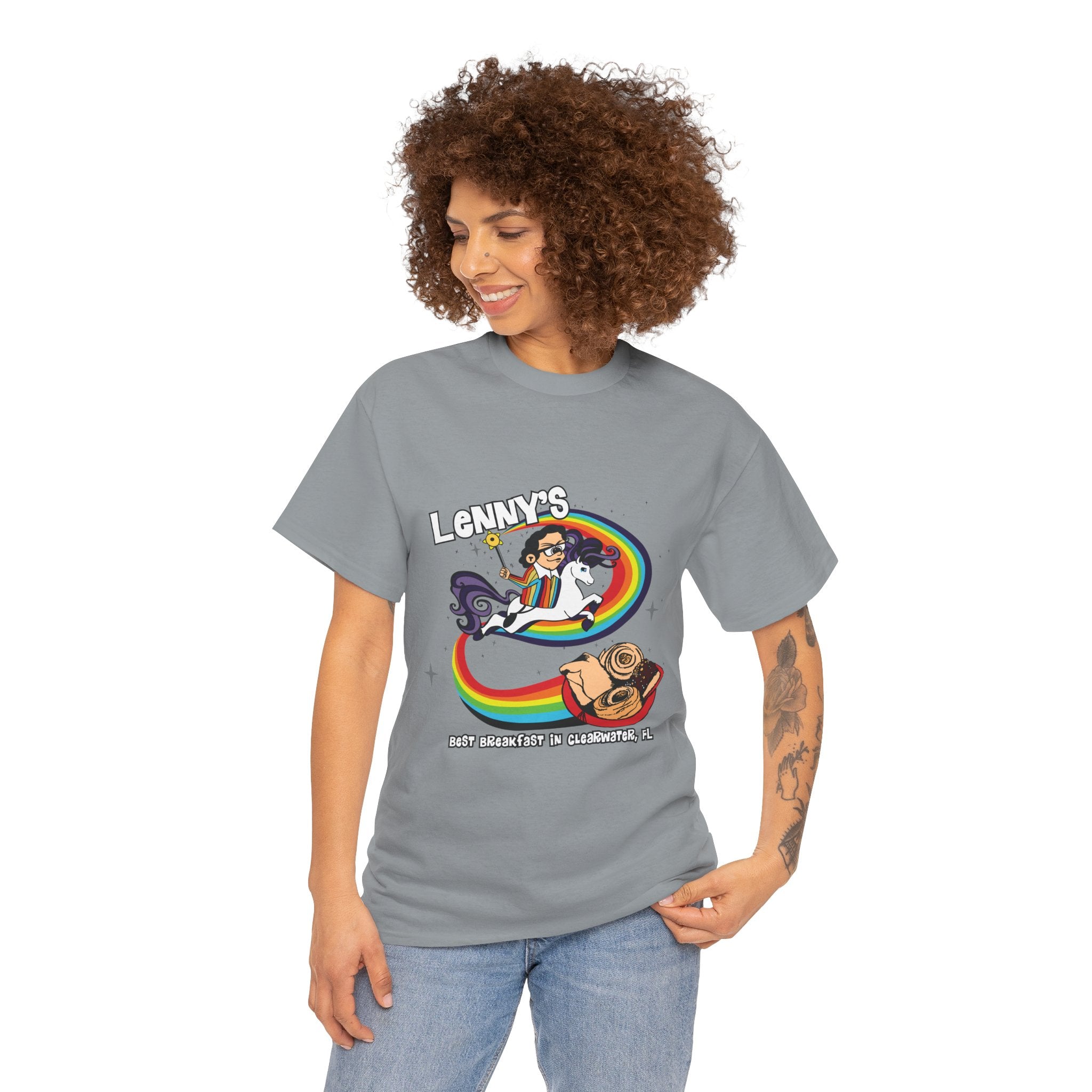 Lenny's Rainbow Unicorn Unisex Tee