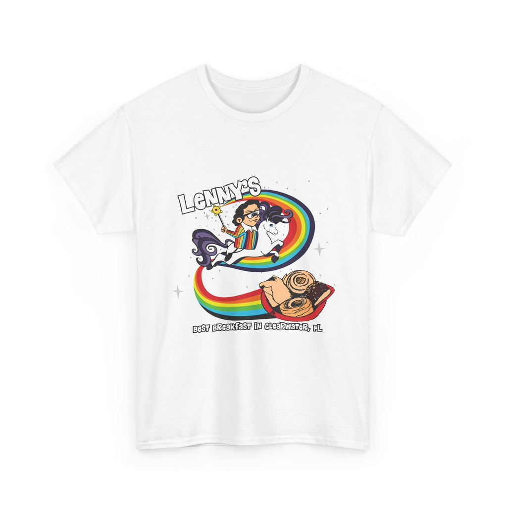 Lenny's Rainbow Unicorn Unisex Tee