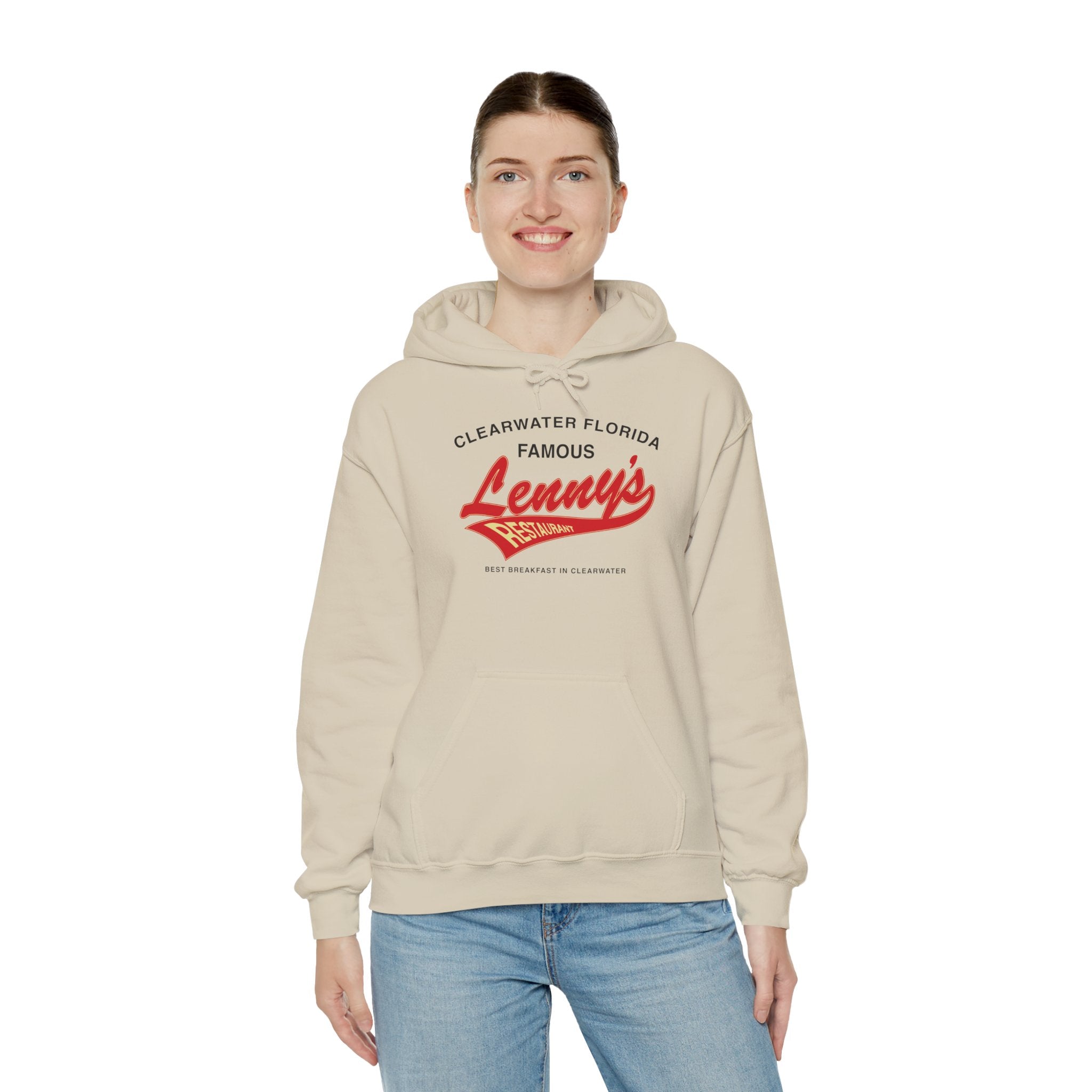 Vintage Lenny's Cafe Unisex Hoodie