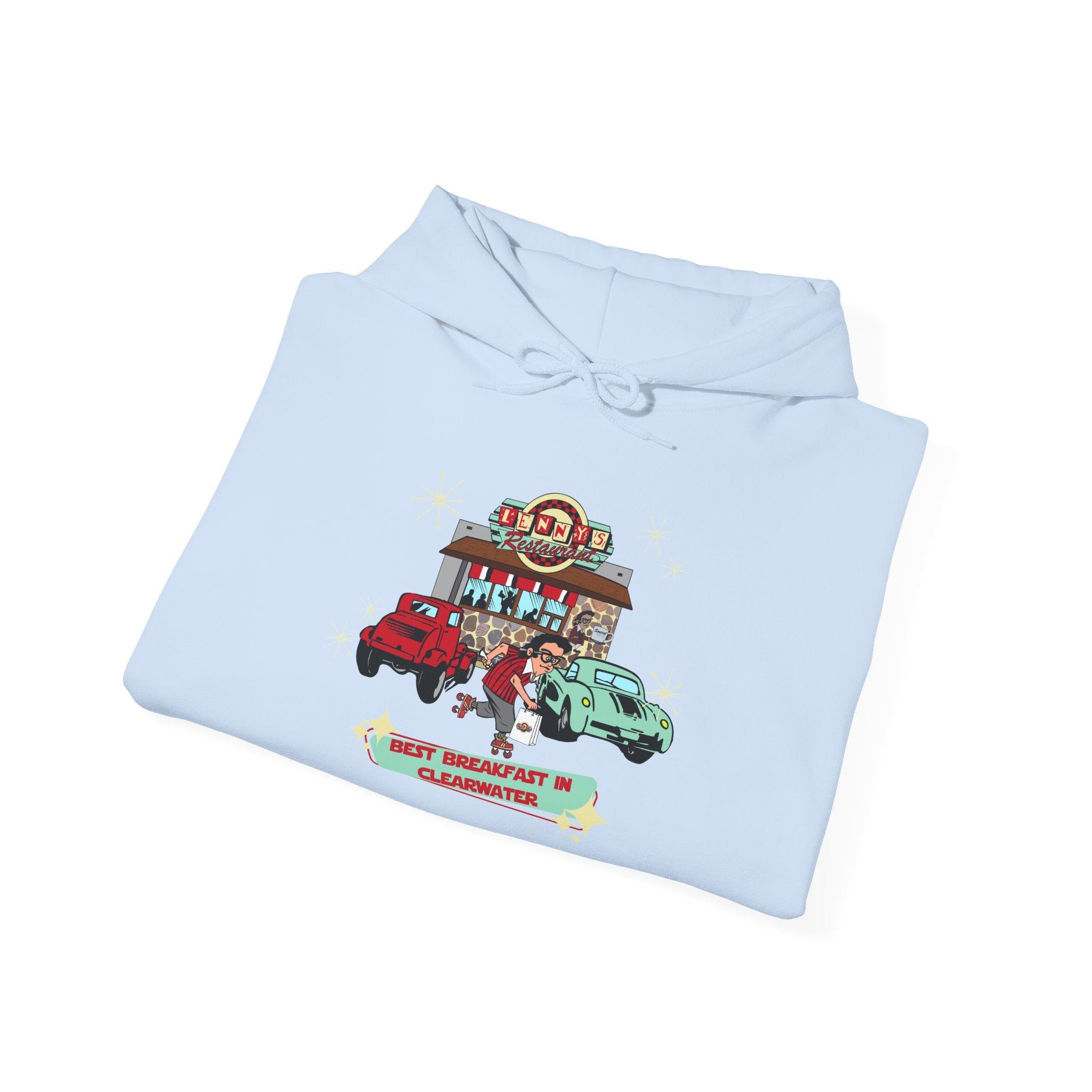 Lenny's Retro Dinner Unisex Hoodie