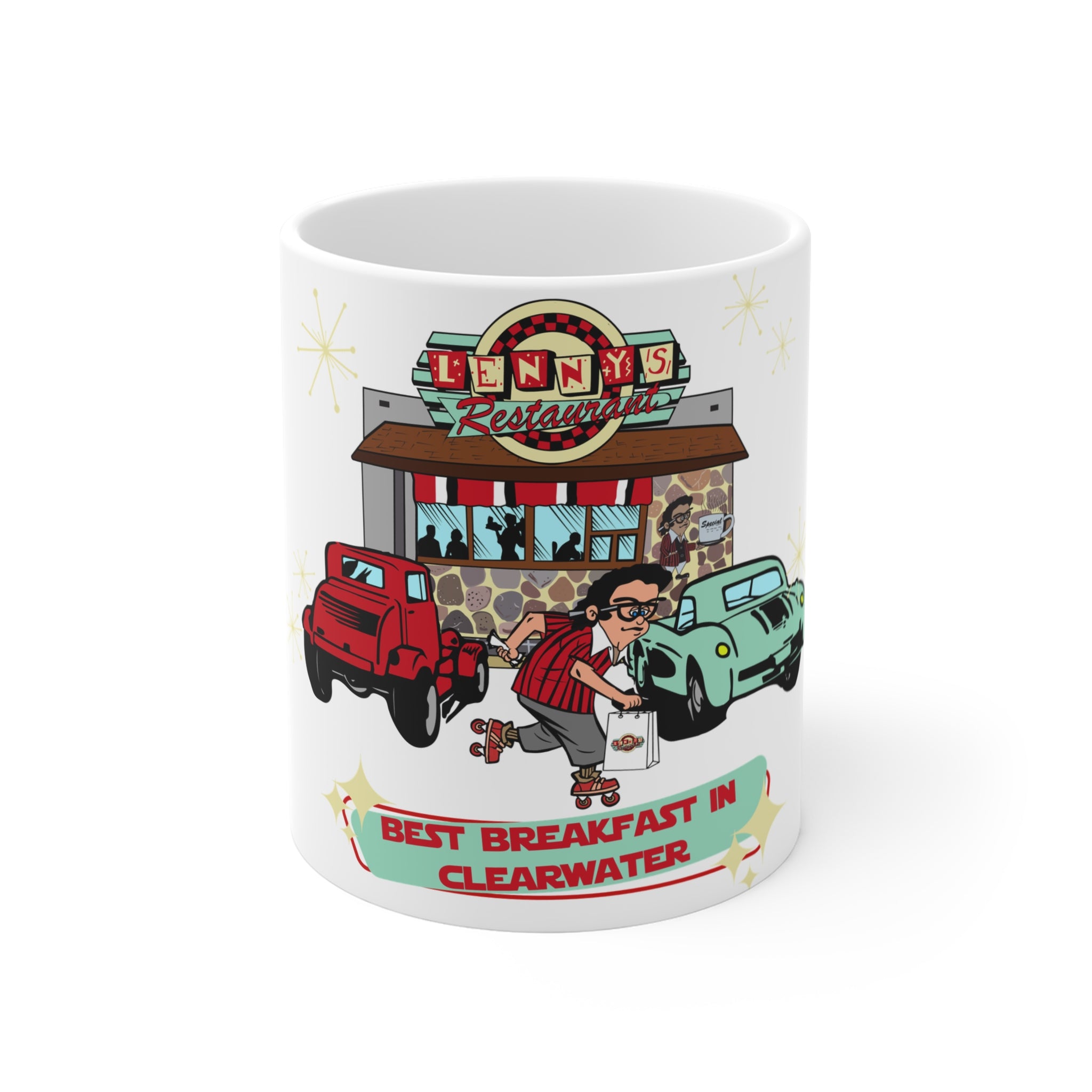 Lenny’s Retro Diner Mug