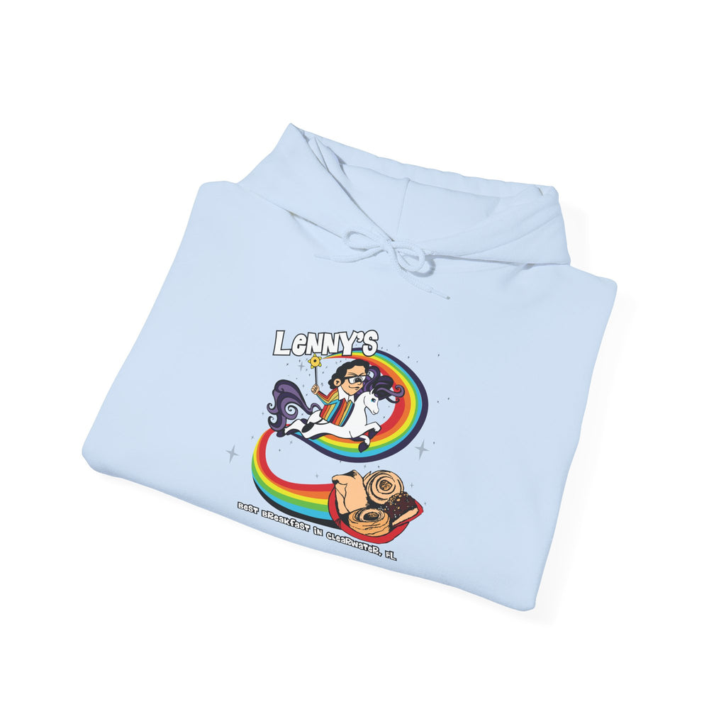 Lenny’s Rainbow Unicorn Unisex Hoodie