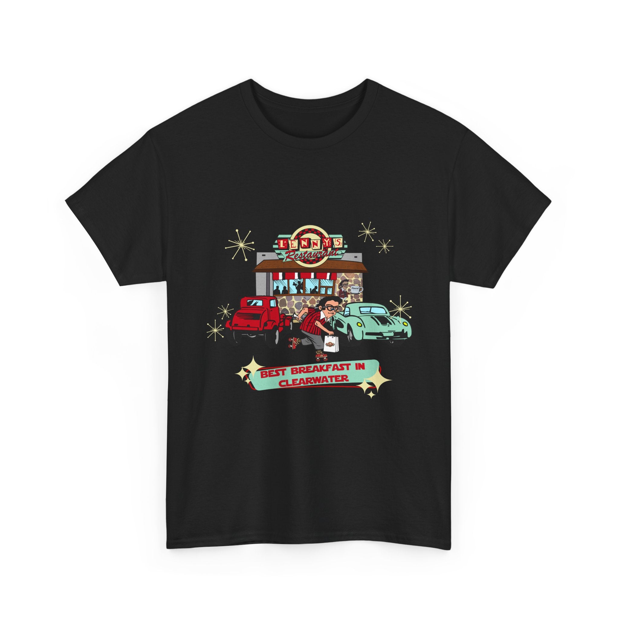 Lenny's Retro Dinner Unisex Tee