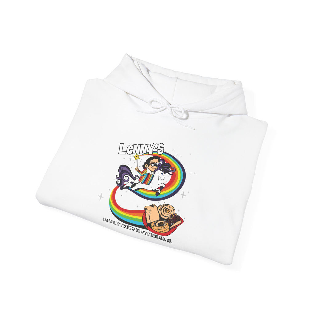 Lenny’s Rainbow Unicorn Unisex Hoodie