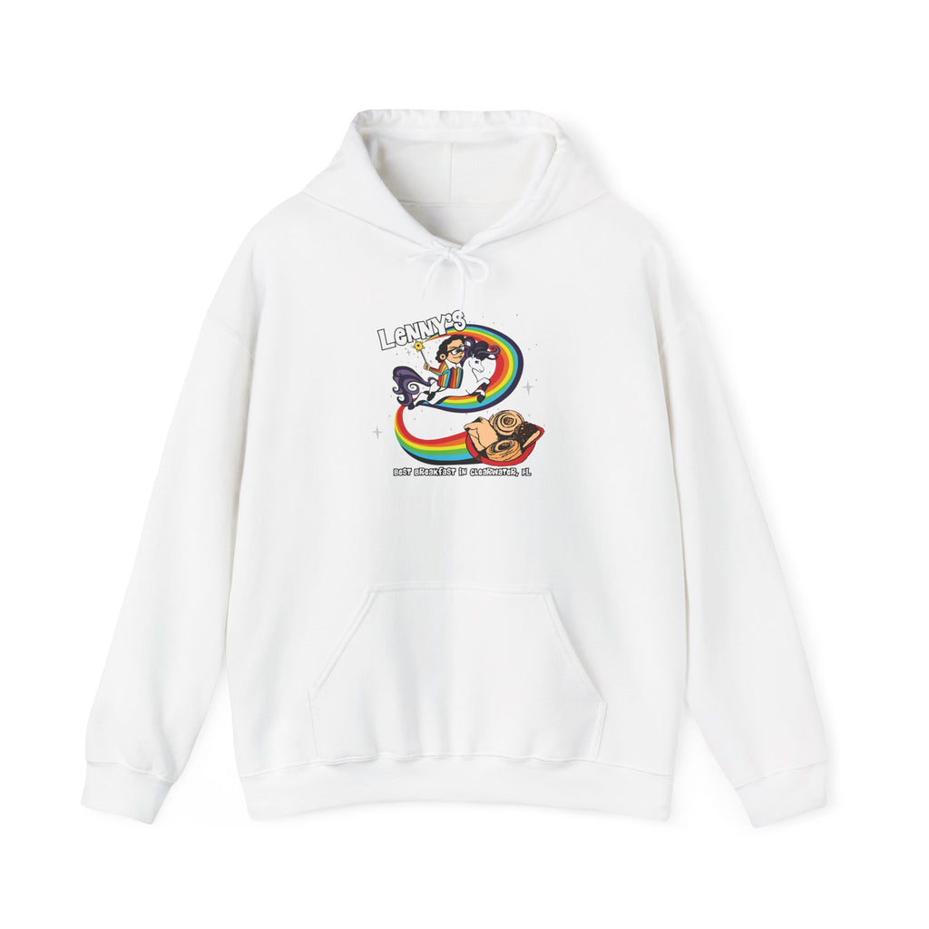 Lenny’s Rainbow Unicorn Unisex Hoodie