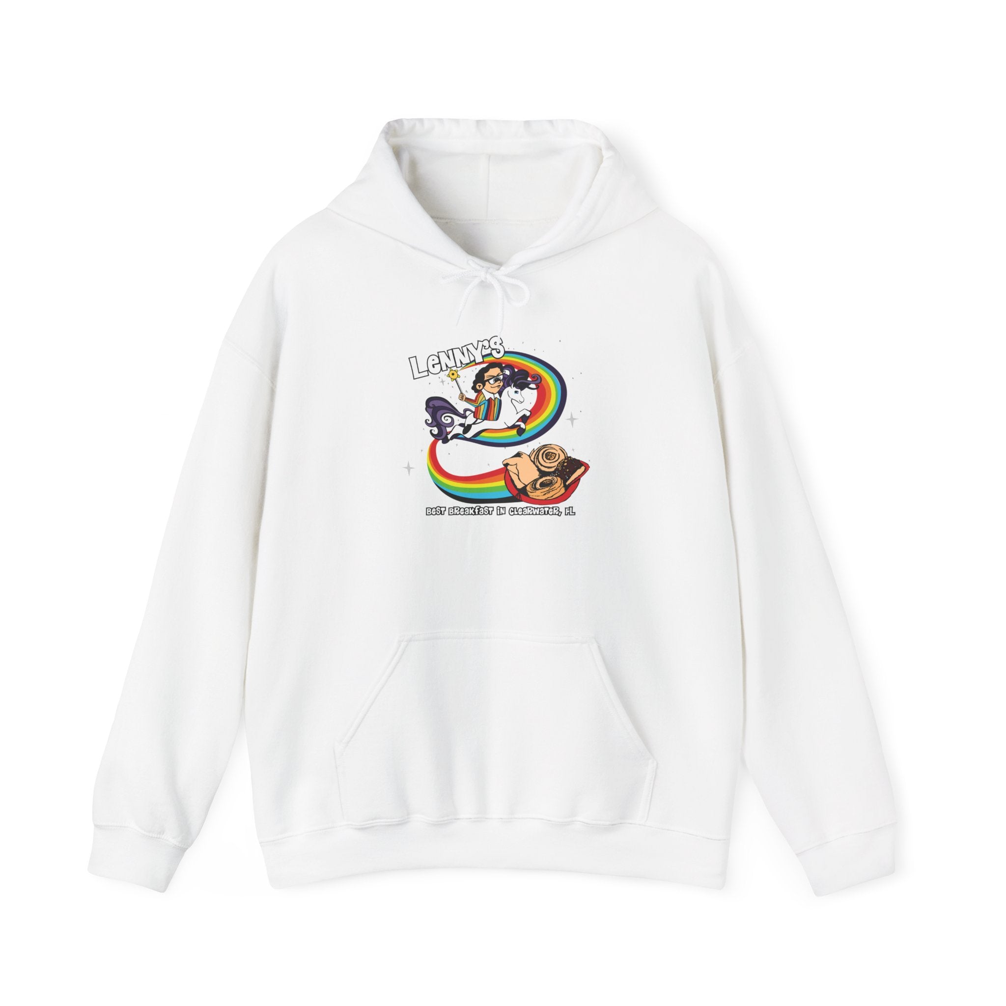 Lenny’s Rainbow Unicorn Unisex Hoodie